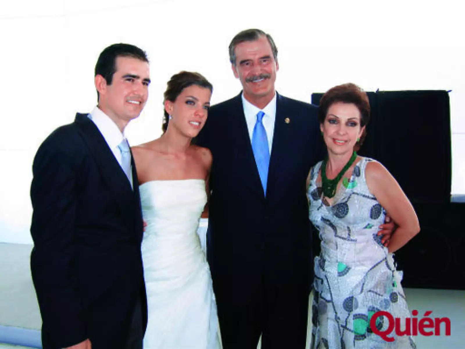 Bernardo Fox Cabrera, Alejandra Ruiz Maza Gunter, Vicente Fox, Marta Sahagún