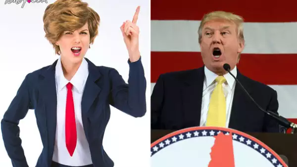 Al igual que Caitlyn Jenner, el candidato republicano tendrá su propio disfraz este año, aunque el de él será mucho más atrevido.