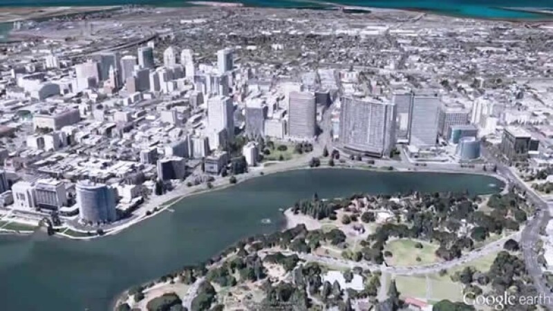 Google Earth 3D vistas