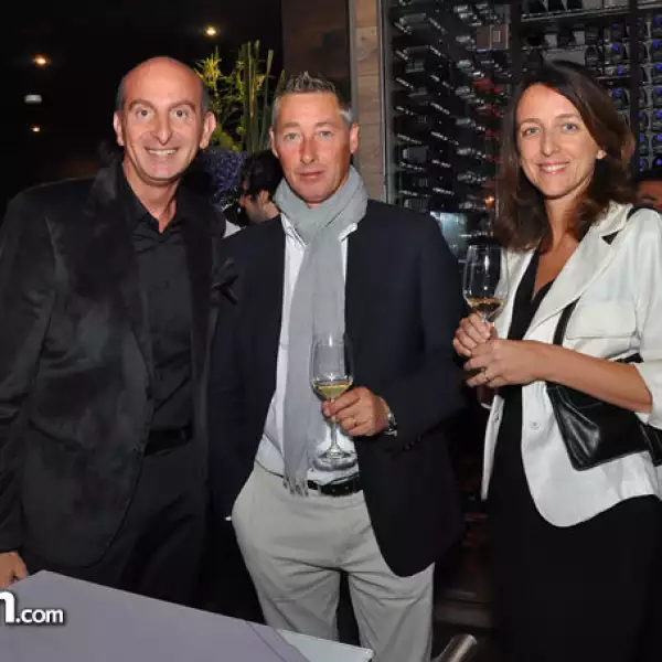 Fabio Libora,Marten Loreveld y Lucia Borri.