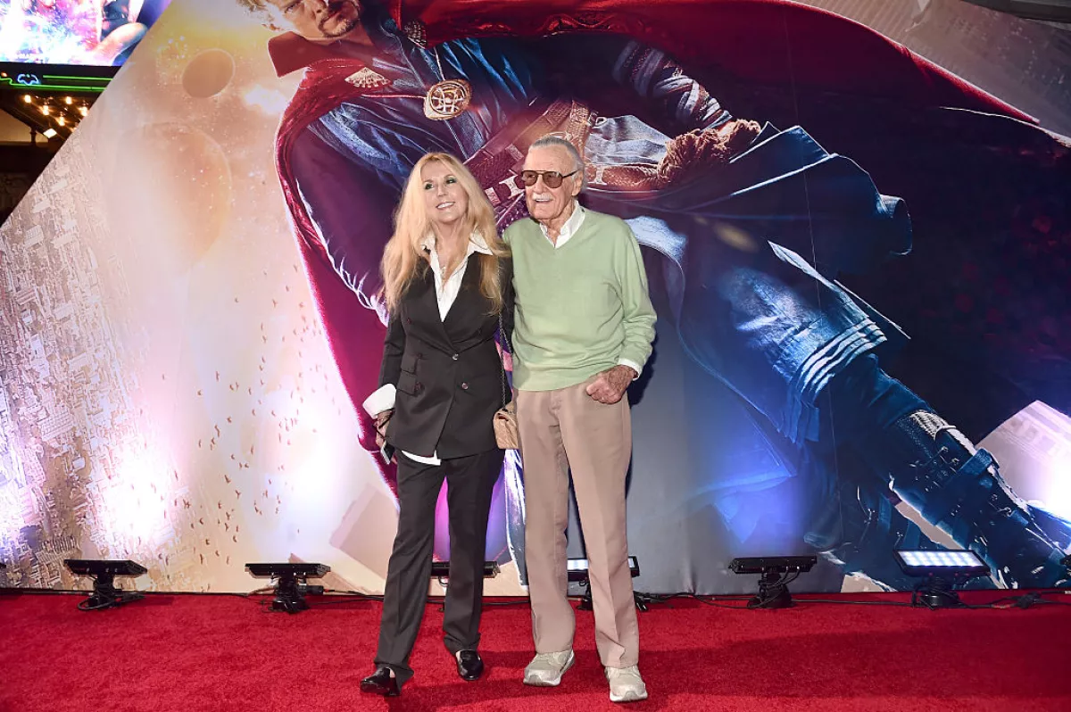 Stan Lee y Joan Celia, su hija