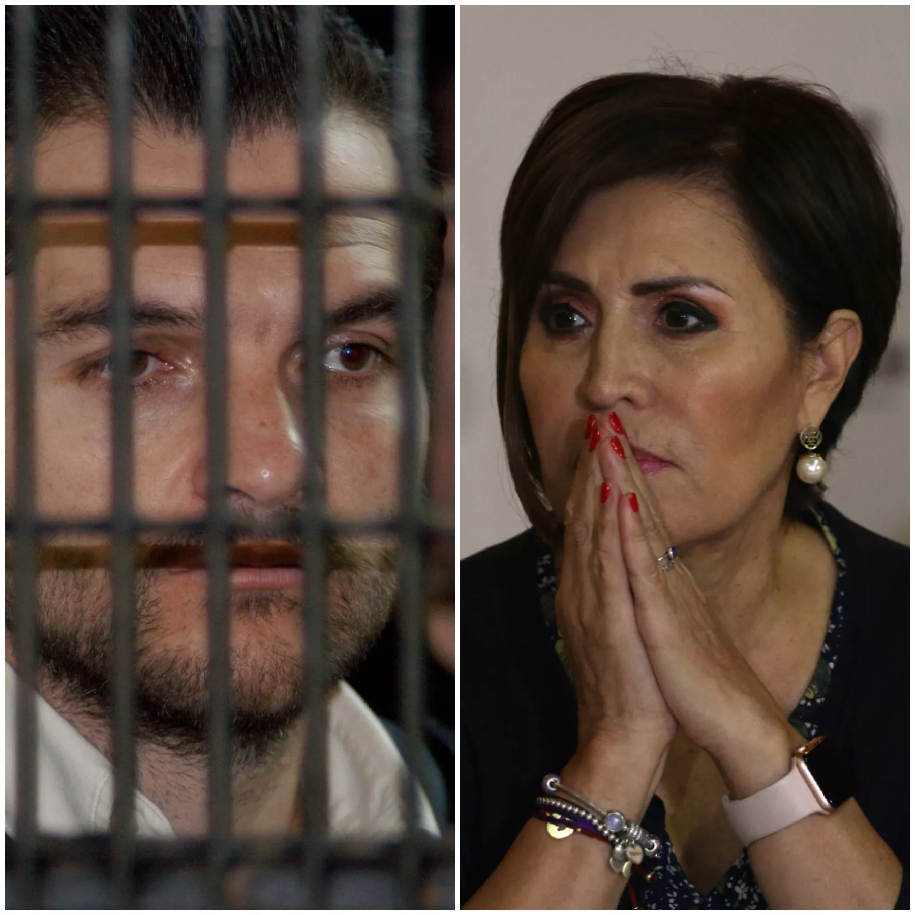 Carlos Ahumada y Rosario Robles