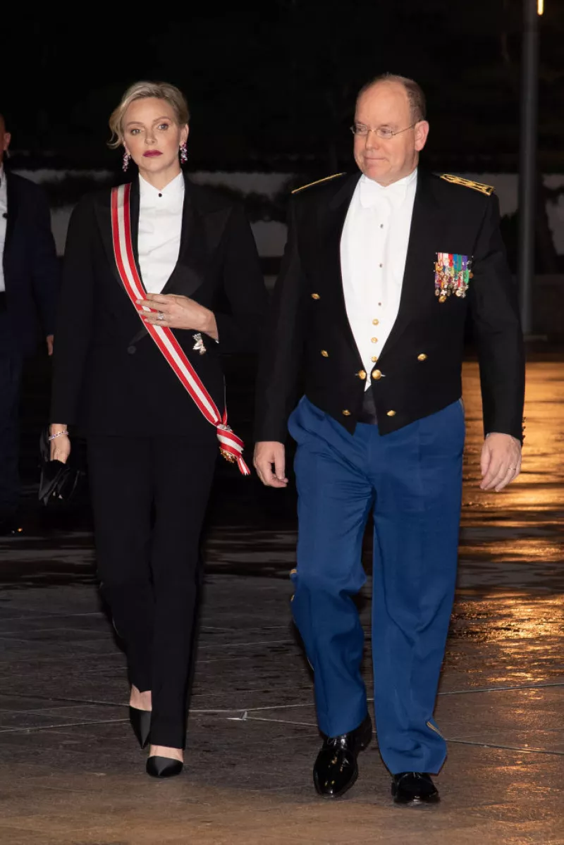 Charléne y Alberto II de Mónaco