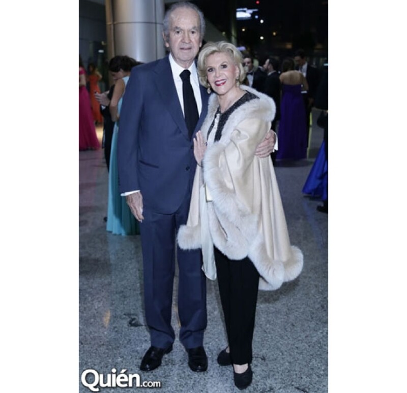 Alberto y Tere Baillères estuvieron presente en la celebración.