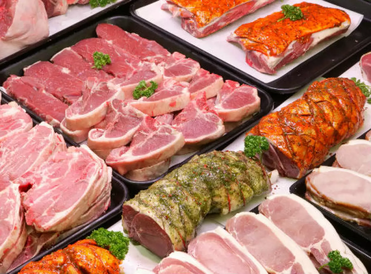 piezas de carne
