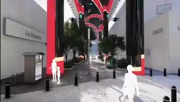 Este es otra de las imágenes del proyecto compartidas por la alcaldía.