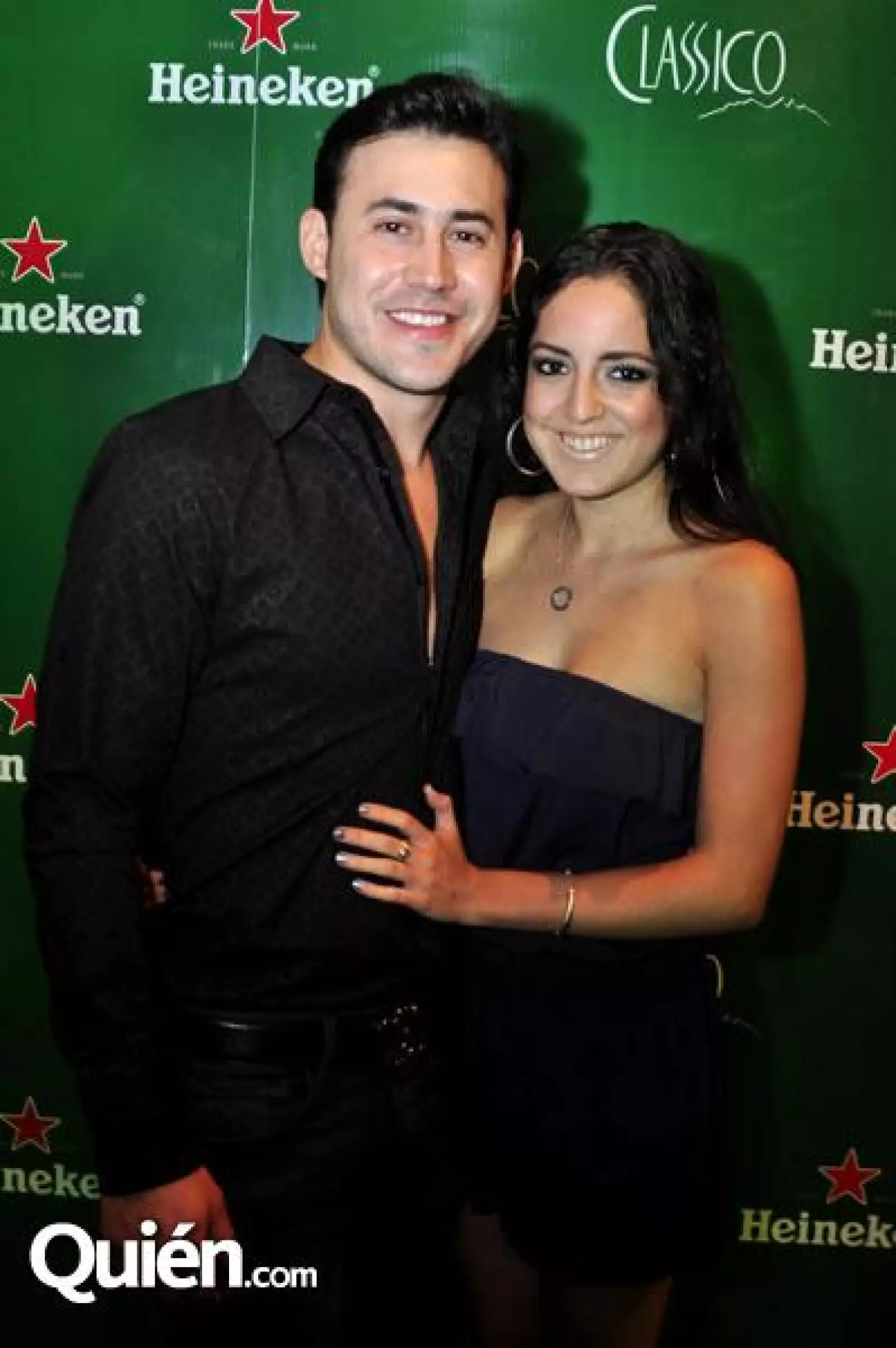 Joel Chávez y Andrea Delgado
