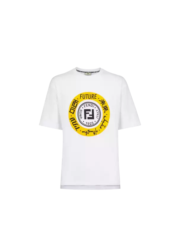 tshirt white fendi
