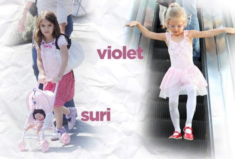Suri y Violet son muy femeninas.