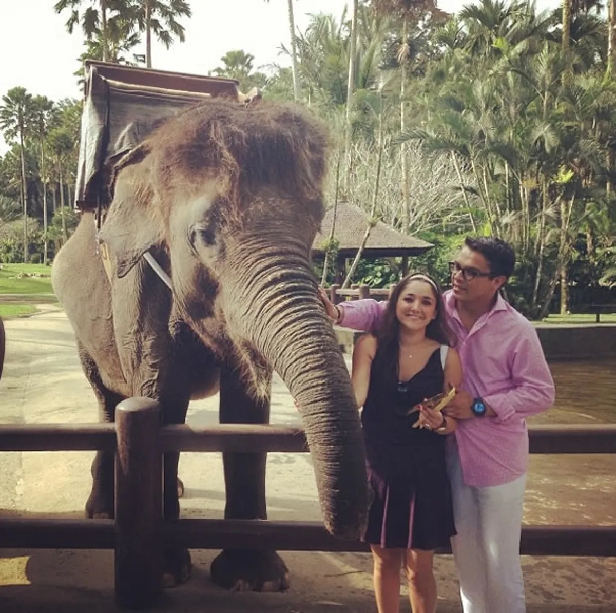 Sherlyn y Gerardo se fueron a Bali el mes pasado.