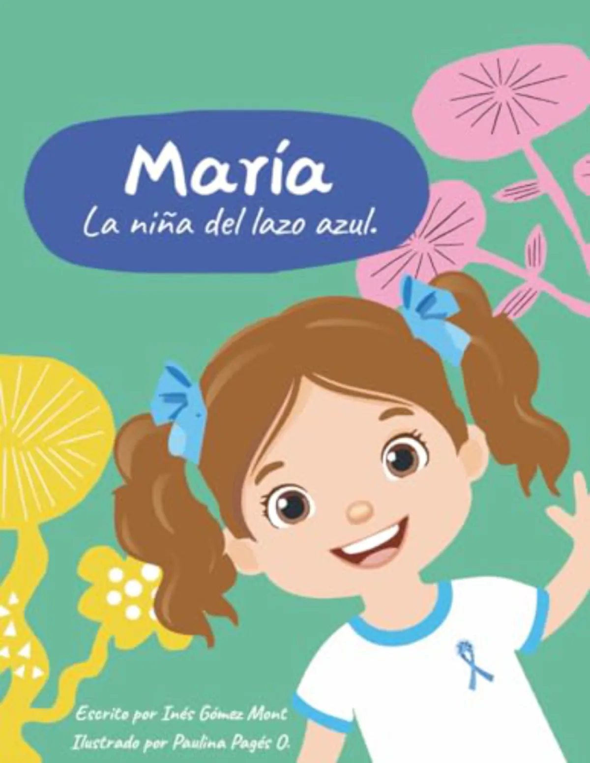 María, la niña del lazo azul, libro de Inés Gómez Mont