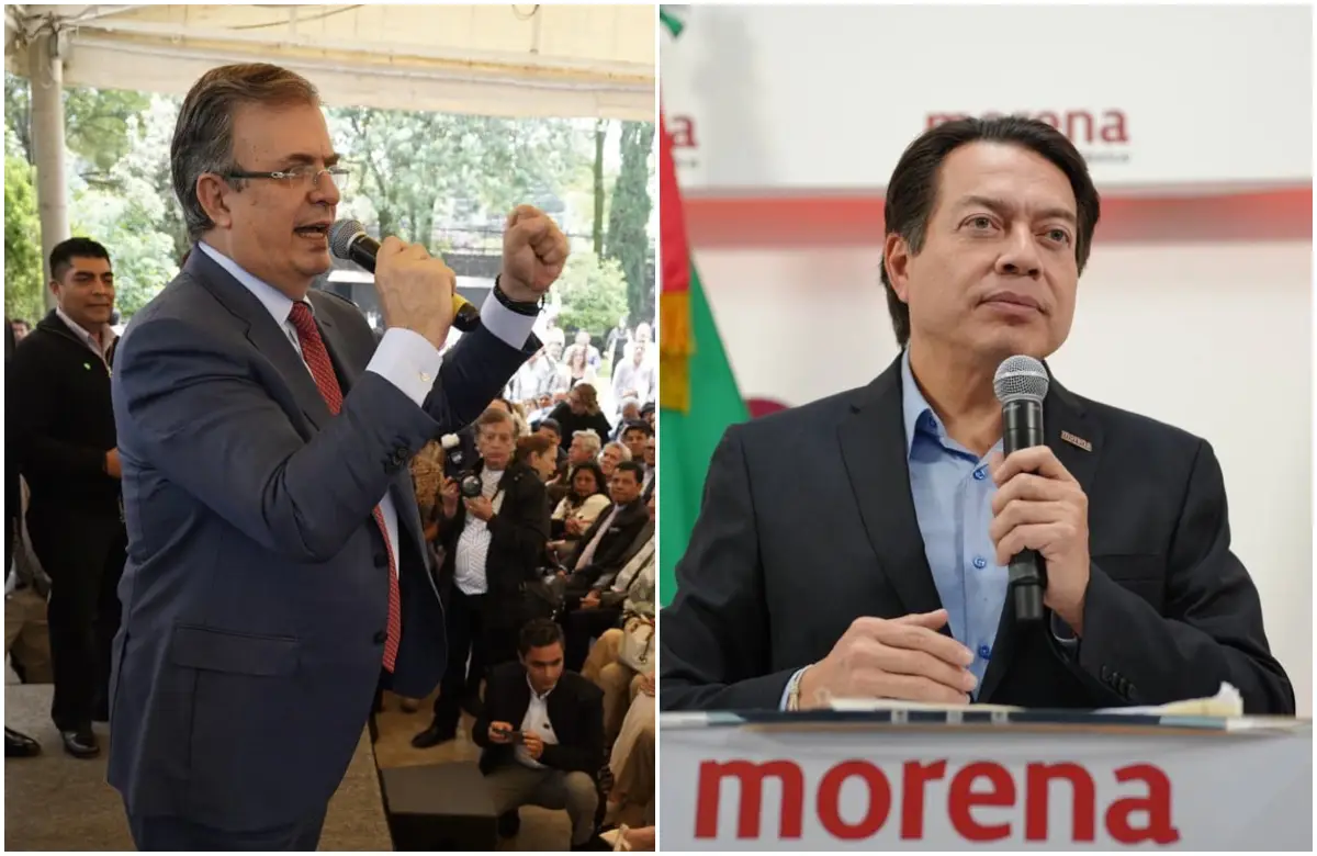 Ebrard vs Mario Delgado