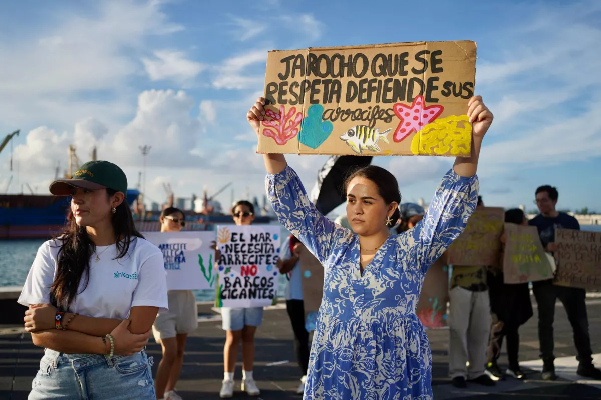 "El mar no de vende": la Marina sí ampliará el puerto de Veracruz, aunque ONG advierten daño a arrecifes