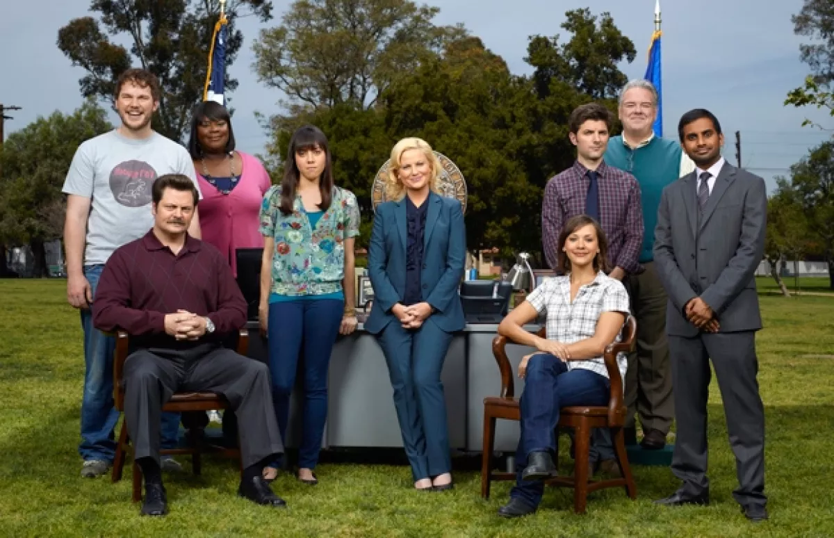 El elenco de Parks and Recreation.