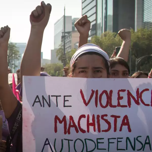 Contra la violencia machista.
