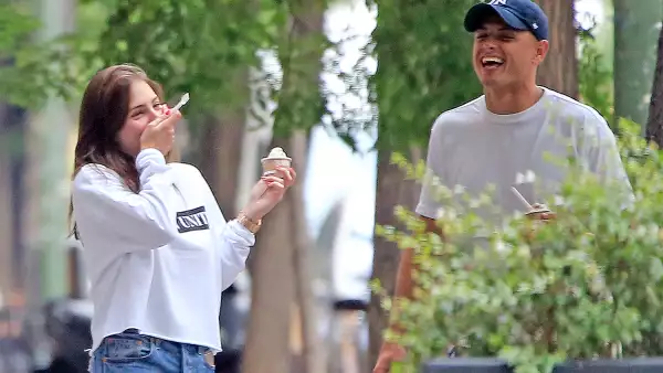 Chicharito y Andrea Duro en Madrid