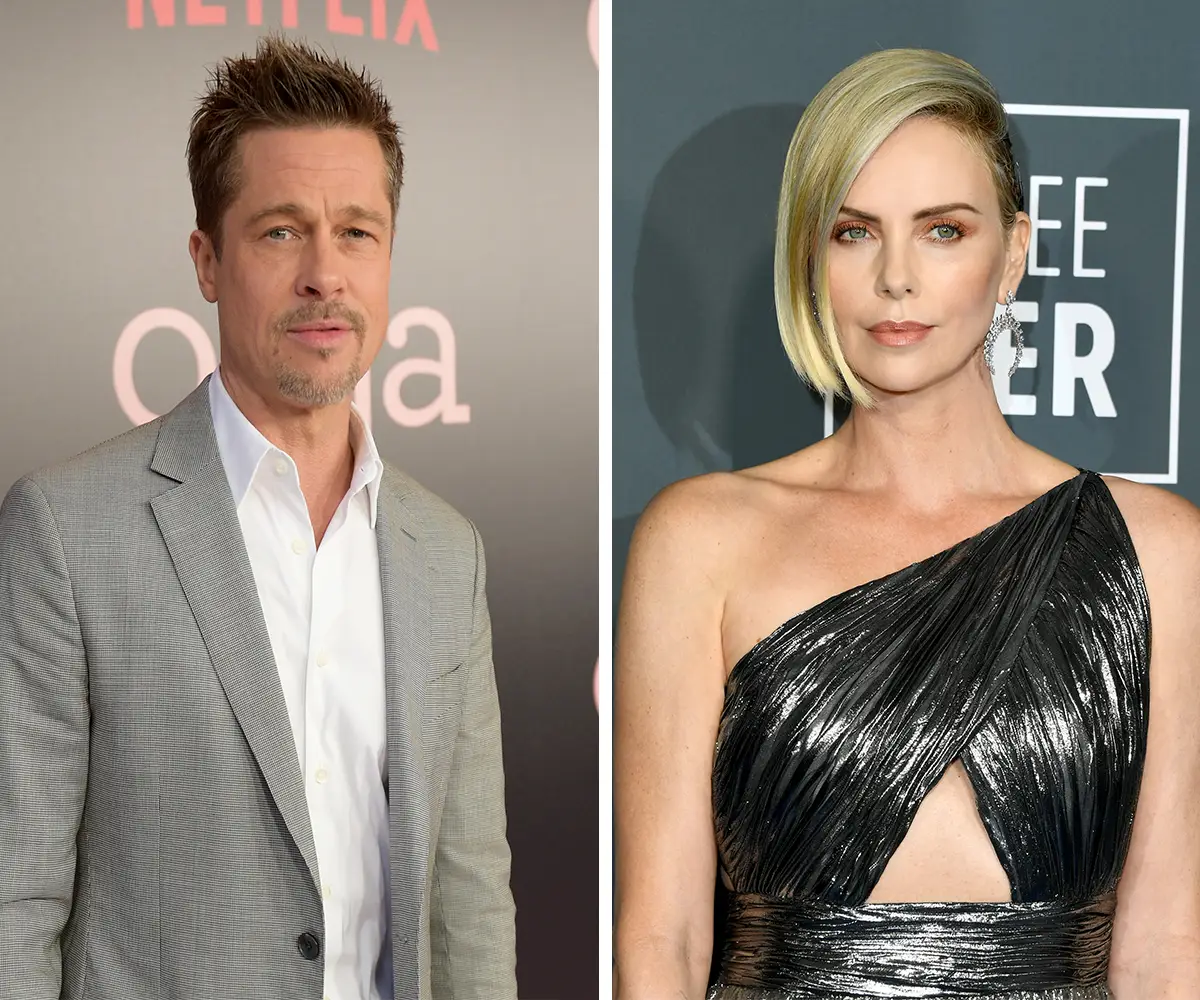 Charlize Theron y Brad Pitt