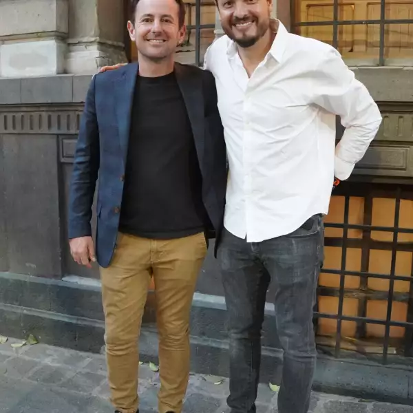 Andrik Ruíz de Chávez y Christian Rubio