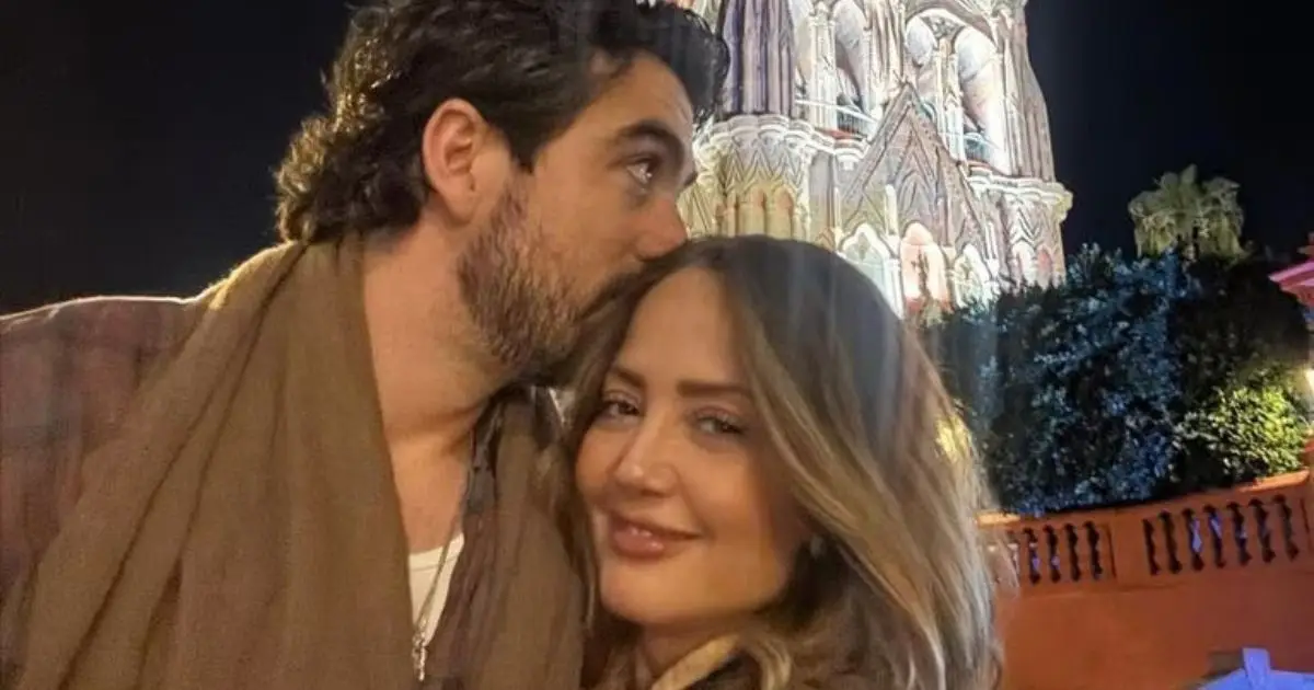Andrea Legarreta y Luis Carlos Origel