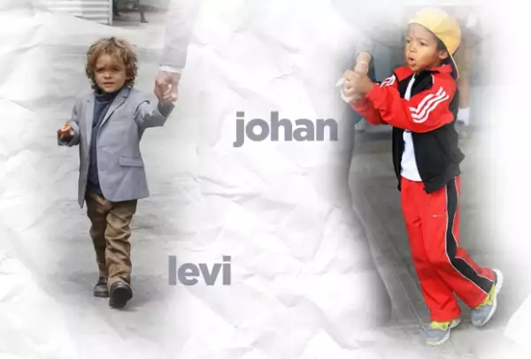 Levi es como un `mini me´ de Matthew, mientras que Johan quiere ser él mismo.