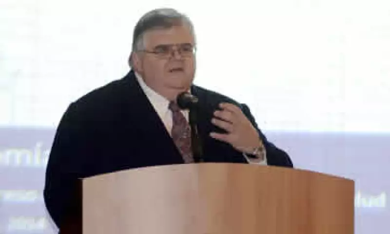 Agustín Carstens participa en la 78 Convención Bancaria que se celebra en Acapulco. (Foto: AFP )