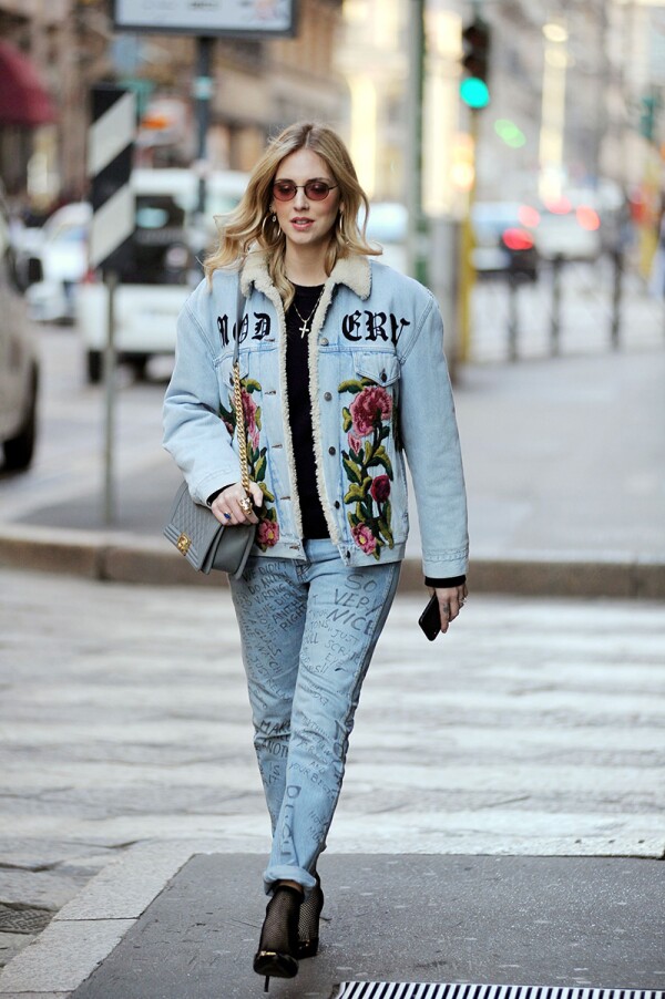 Chiara Ferragni out and about, Milan, Italy - 19 Dec 2017