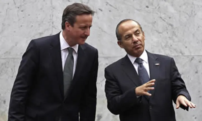 Creo que tenemos una de las economías más pujantes y México siempre ha sido muy fuerte, dijo Cameron ante empresarios. (Foto: AP)