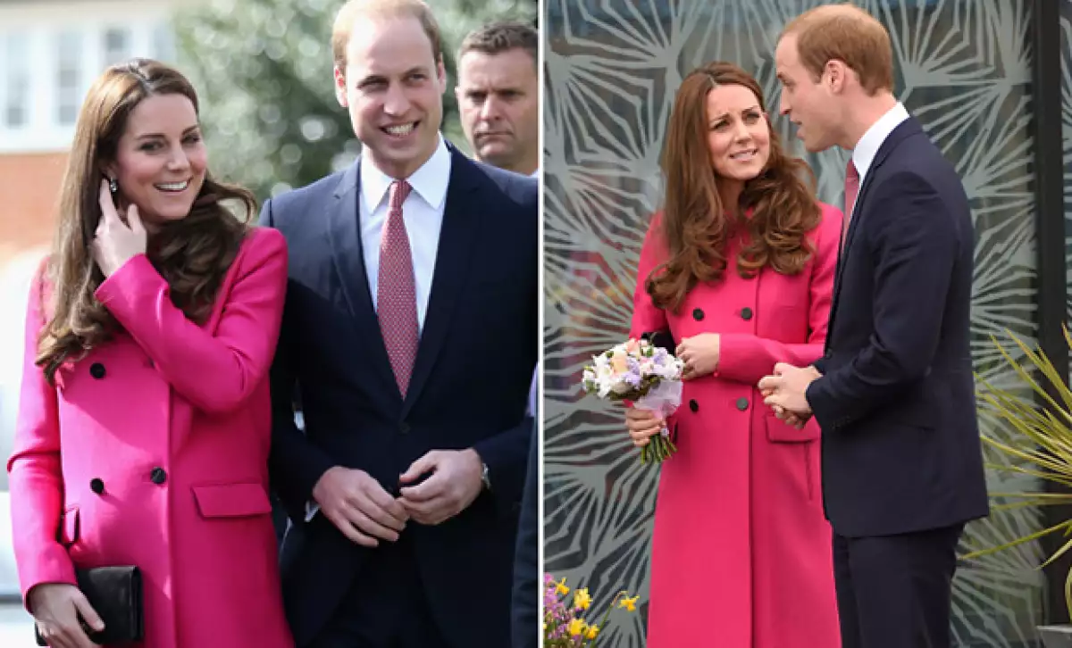 El príncipe William todo el tiempo se mostró atento y bromista con su esposa.