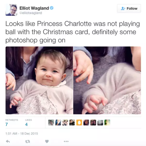 Elliot Wagland, experto en fotografía, asegura que sí está retocada la imagen.