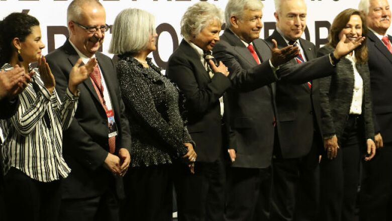 Presentaci�n del Gabinete de AMLO