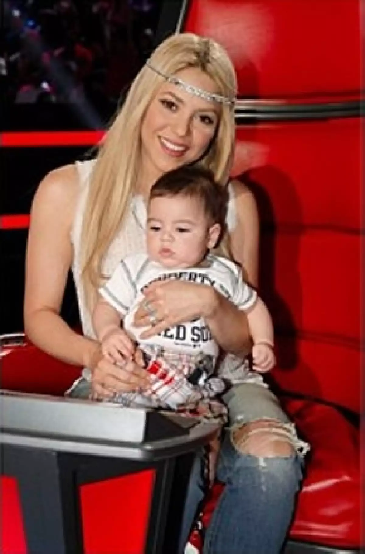 Shakira y Milan se despidieron de "The Voice" este fin de semana.