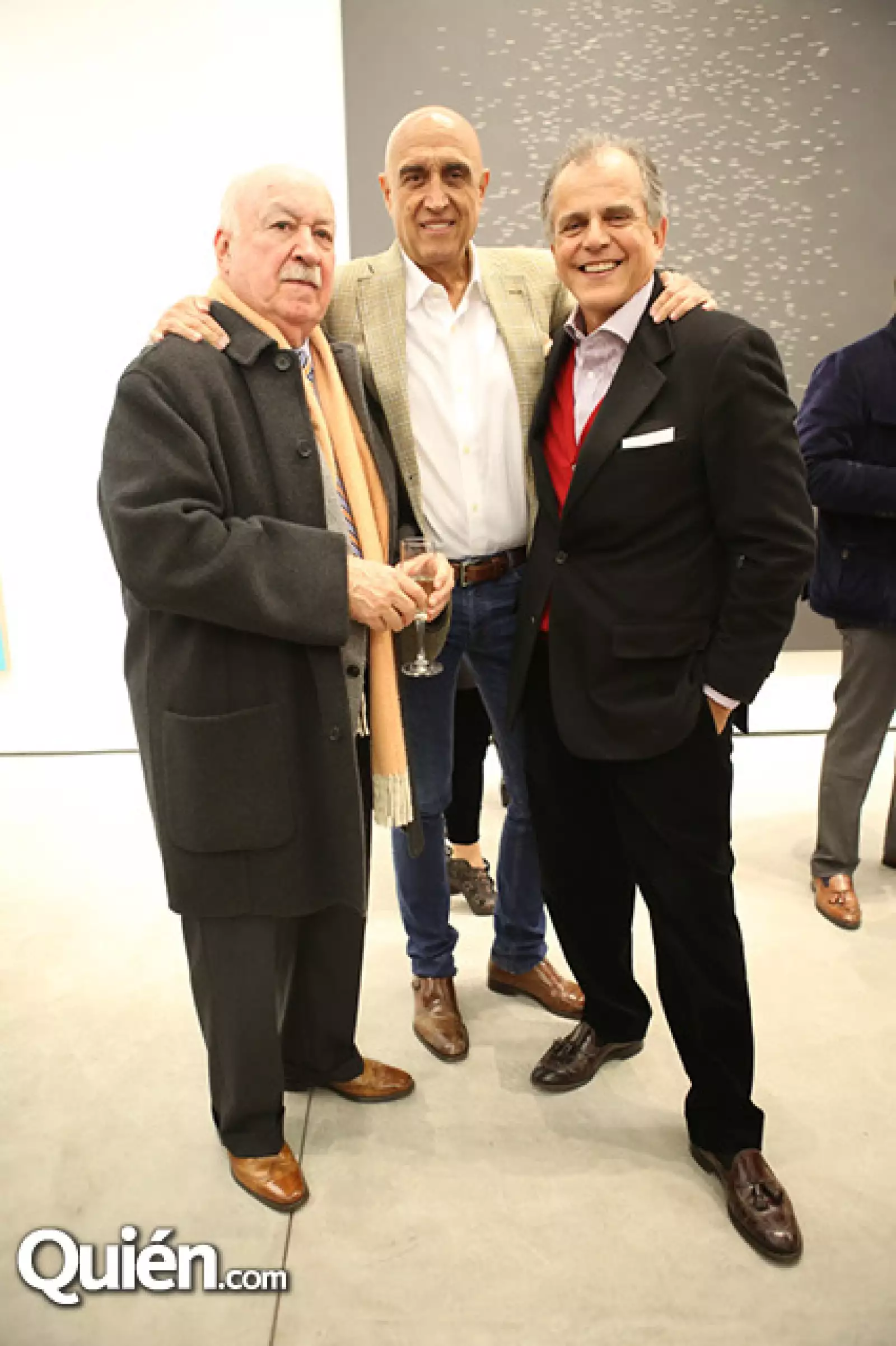 Bruno Newman, Pedro Torres y Jaime Riestra