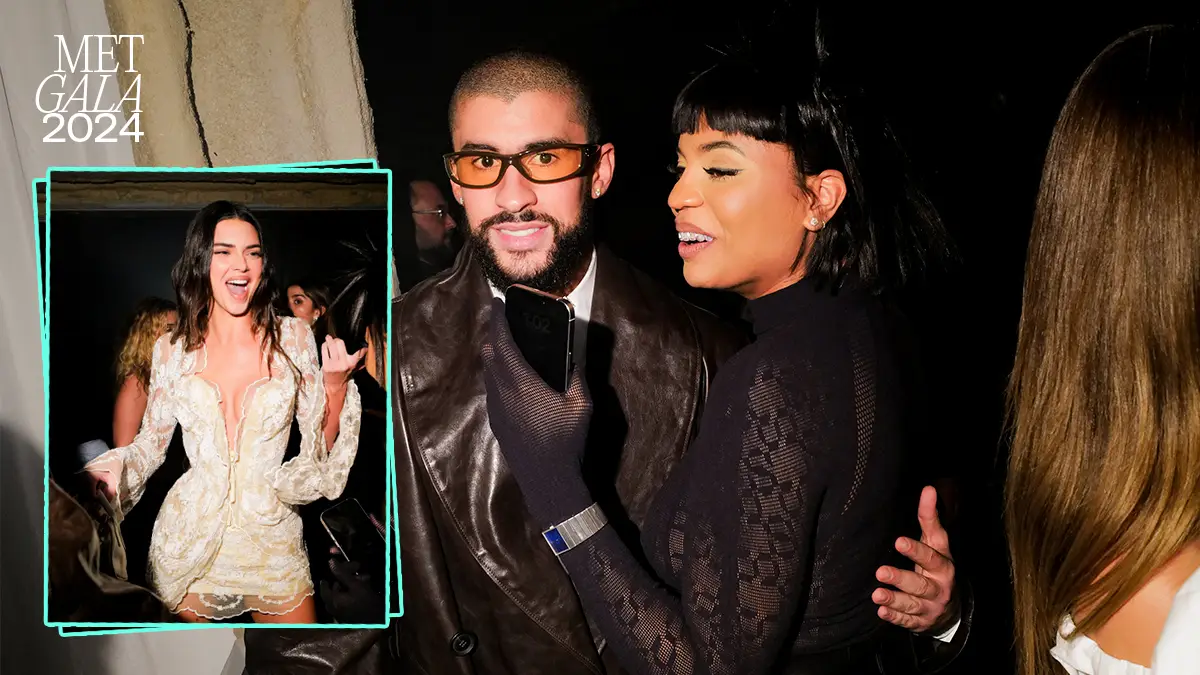 Kendall Jenner se reencuentra con Bad Bunny en la Met Gala