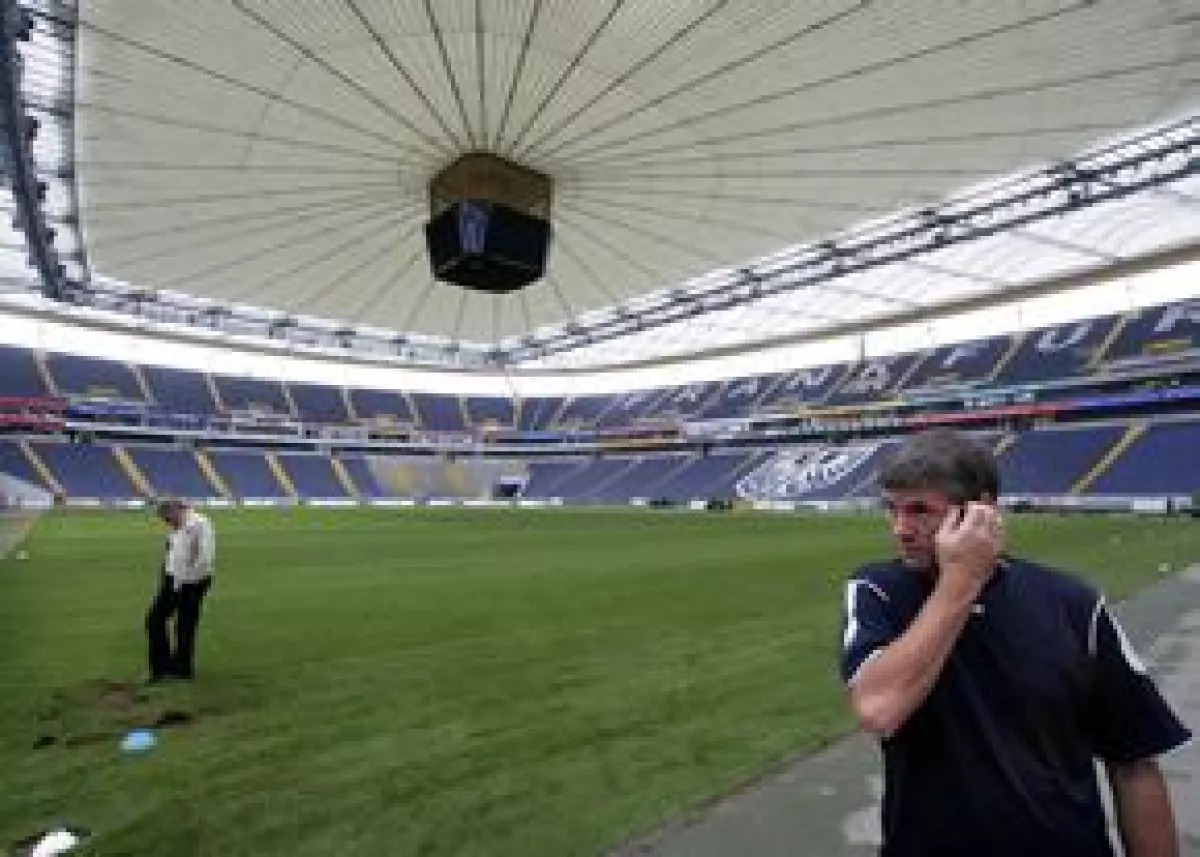 El estadio de Francfort en Alemania quedó muy dañado después del concierto de la cantante.