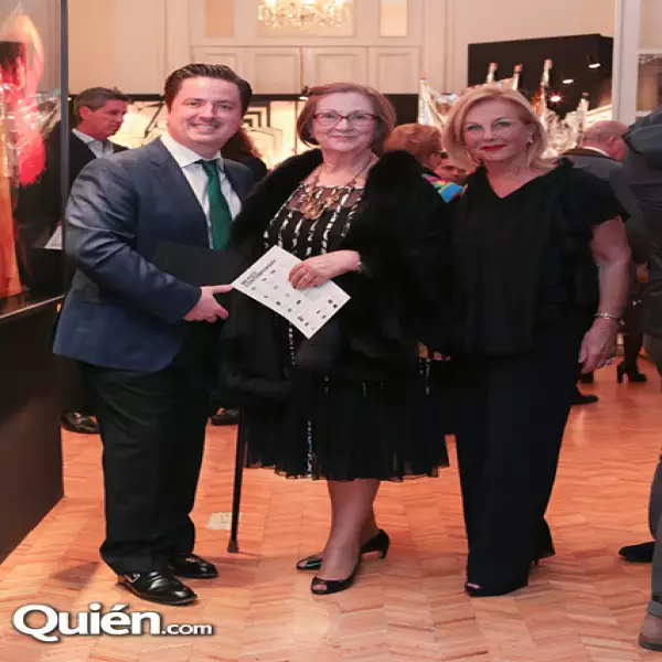 Ricardo Barroso, María del Pilar Barroso, Guadalupe Ramos Cárdenas