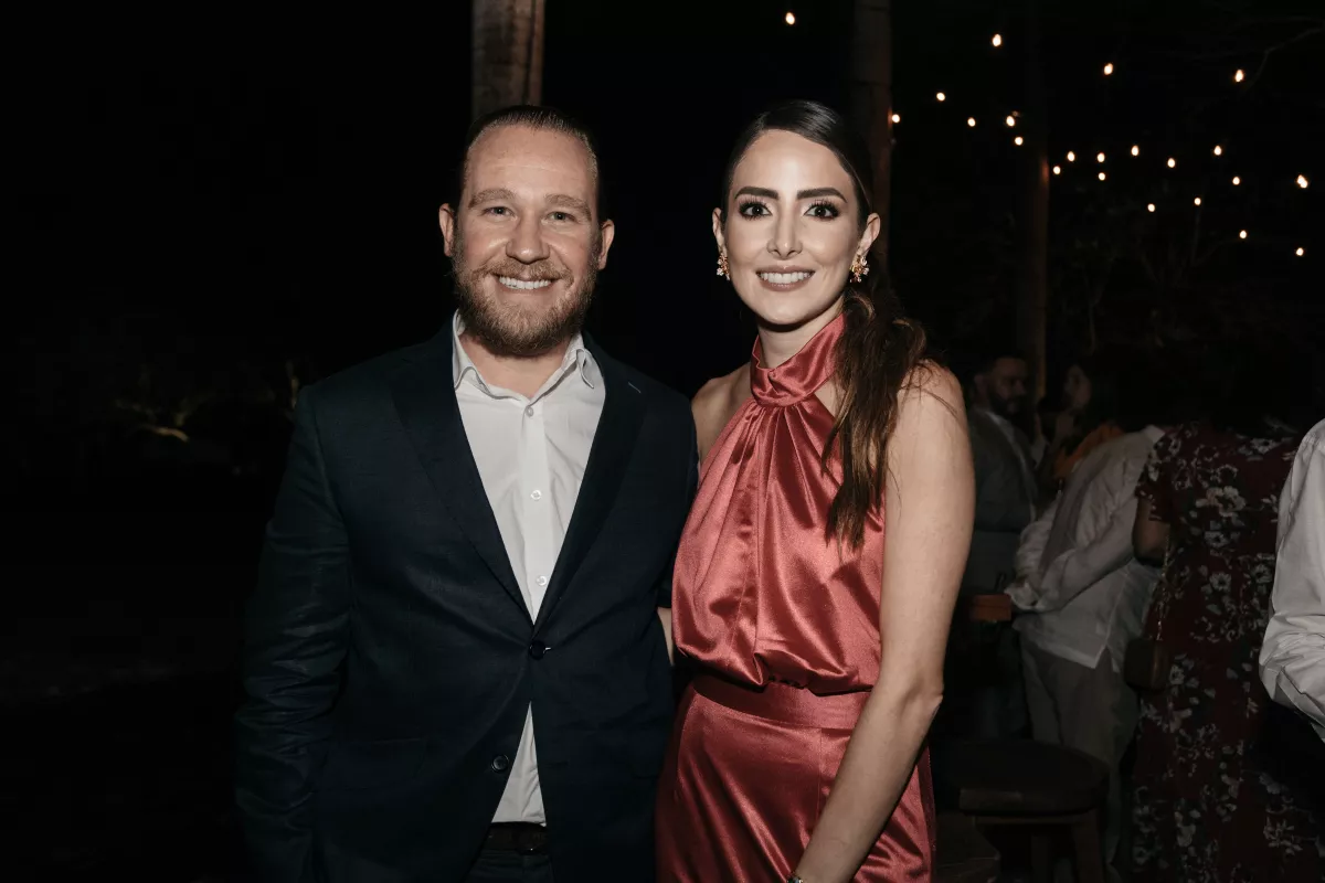 Santiago Taboada y Fernanda Chávez