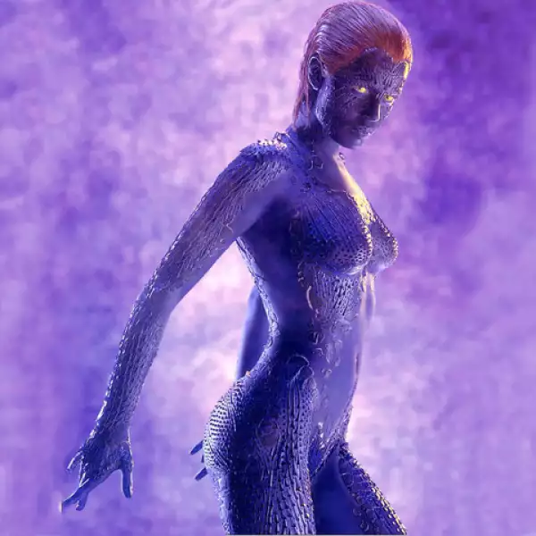 Por suerte para el mundo, una de las modelos más guapas también ya hizo a Mystique. Gracias Rebecca Romijn.