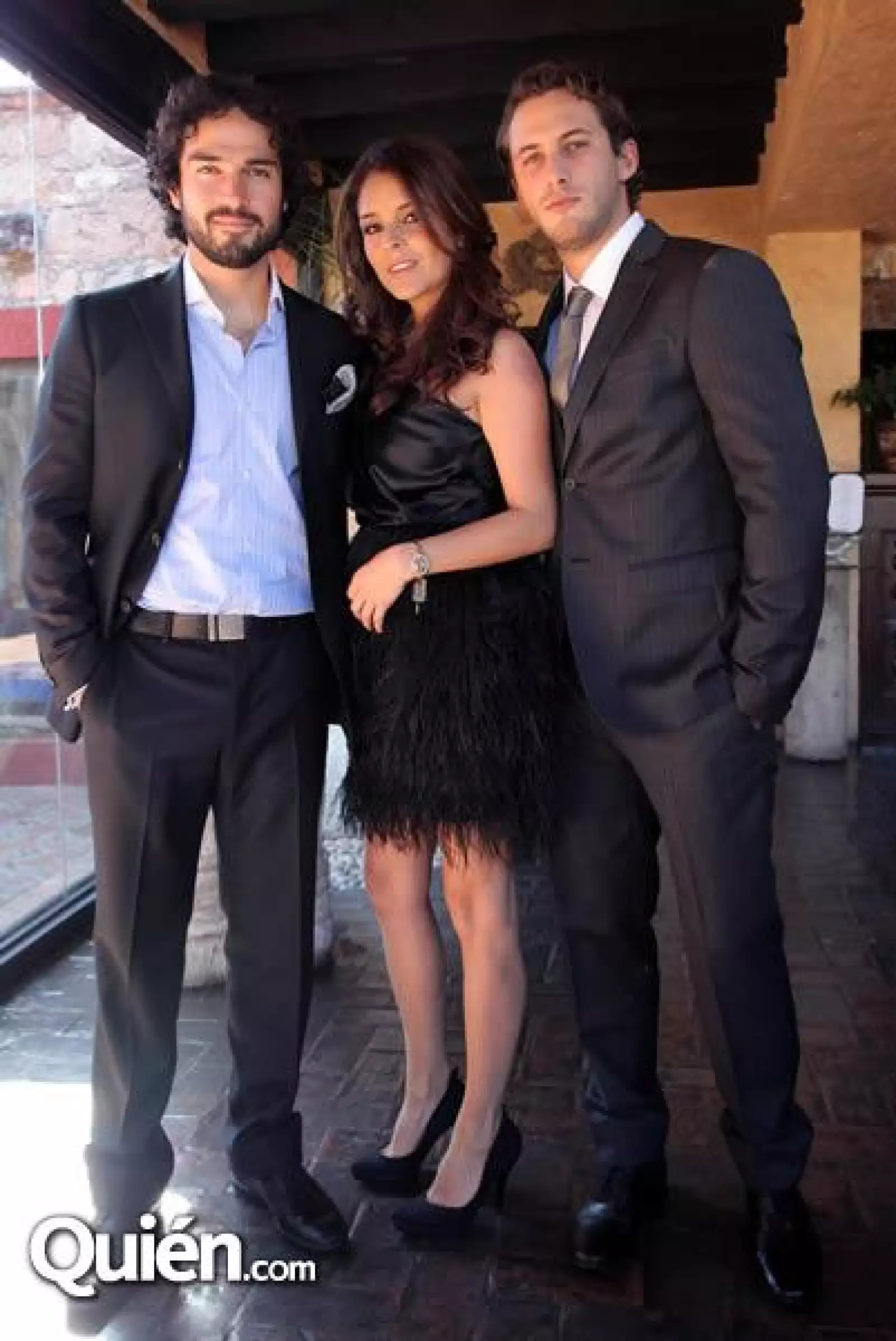 Poncho Herrera, Grettel Valdéz y Sebastián Zurita.