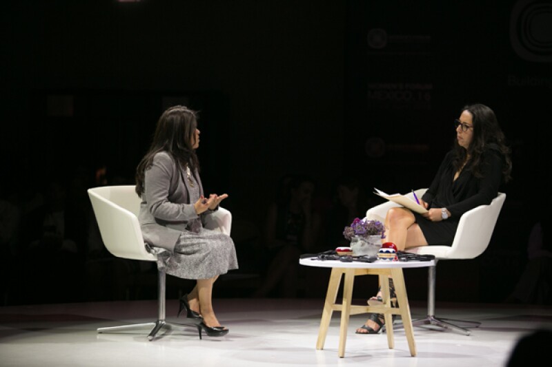 La editora de Quién, Laura Manzo, entrevistó a la activista Marcelina Bautista.