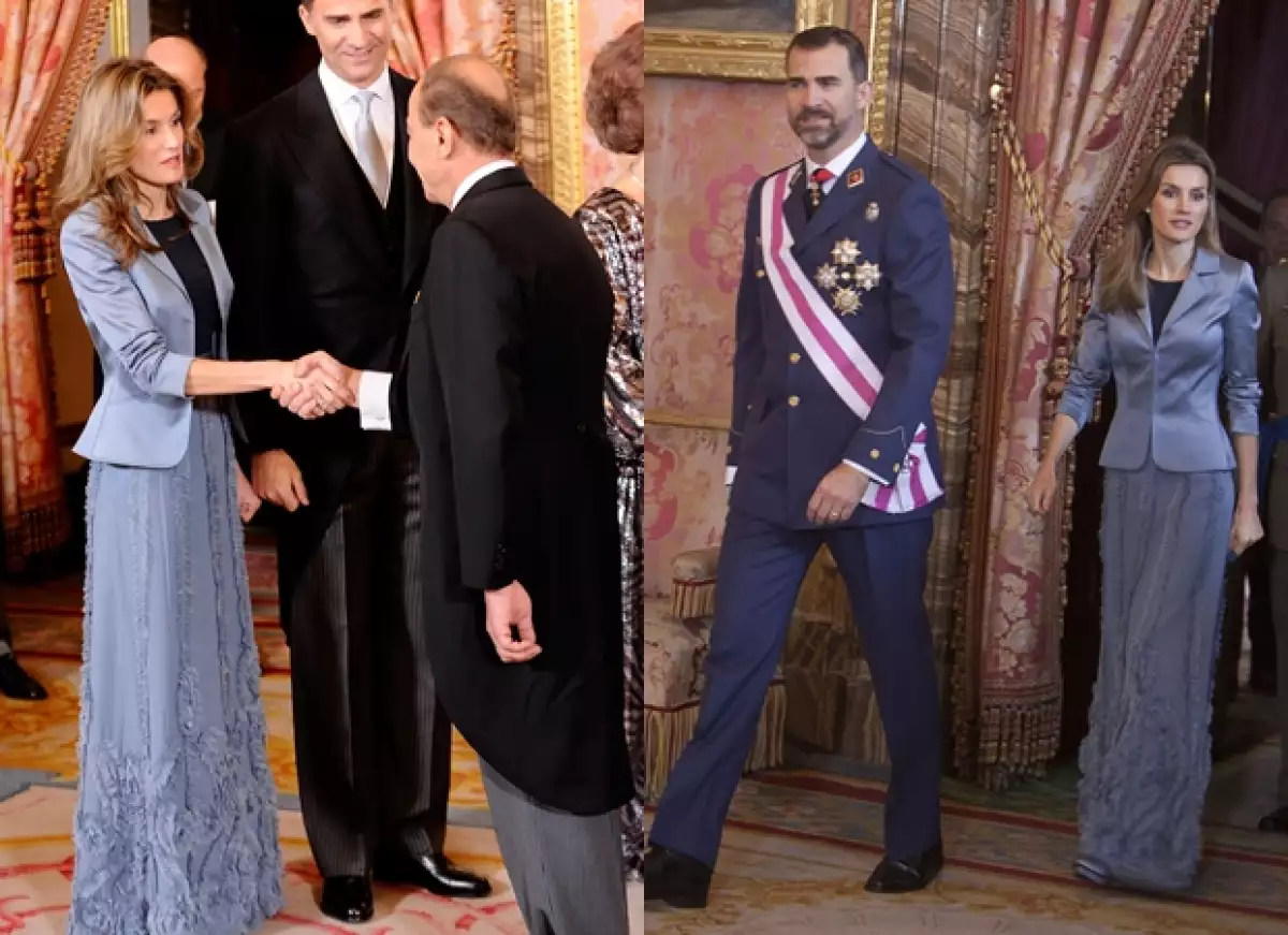 Letizia es la royal que más repite outfits.