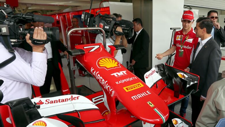 El presidente conoció los diversos puntos del Autódromo, donde alrededor de 110,000 personas podrán dar seguimiento a los 20 vehículos que participan en esta temporada de la F1.