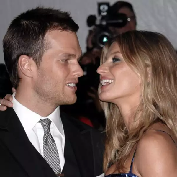 Otros recién casados, Tom Brady y Gisele Bundchen.