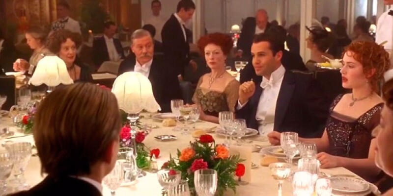 La comida que sirvieron en Titanic cambió considerablemente de una clase a otra.