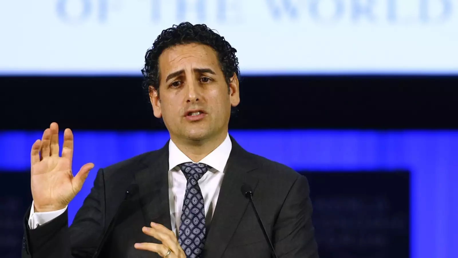 Personalidades en el Foro Economico Mundial en Davos