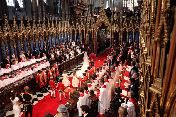 Boda de Kate Middleton y el príncipe William.