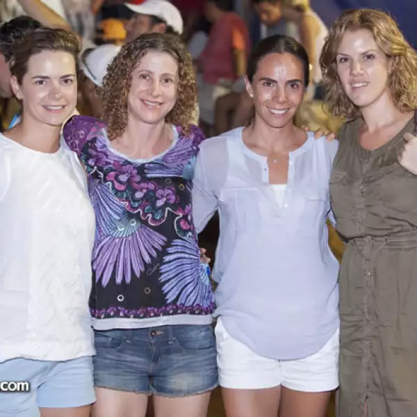 Elisa Ramírez,Carla Estrada,Daniela Guzmán y Malusa González