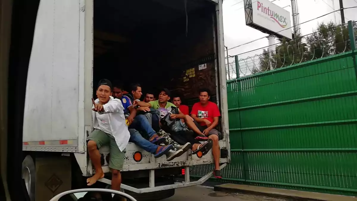 Migrantes en Puebla