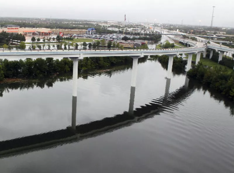 Texas da�os por hurac�n Harvey