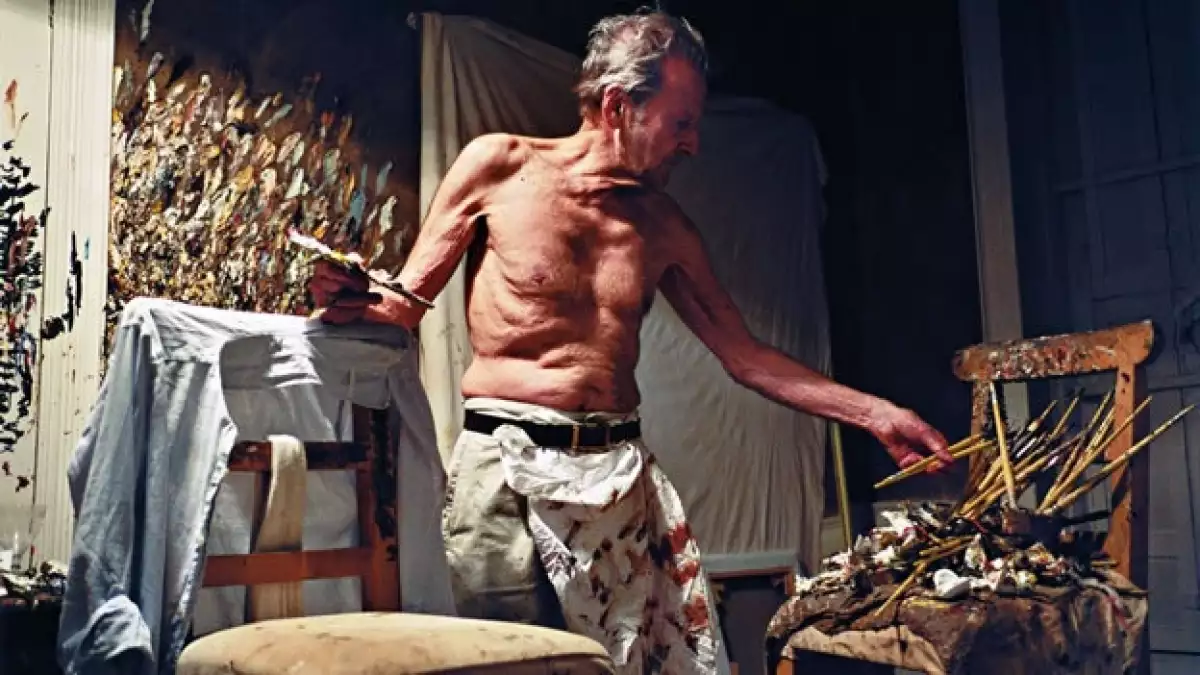 El pintor hiperrealista Lucian Freud