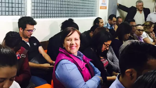 Ana Teresa Aranda estuvo presente en la sesión de los consejeros Instituto Estatal Electoral de este martes.